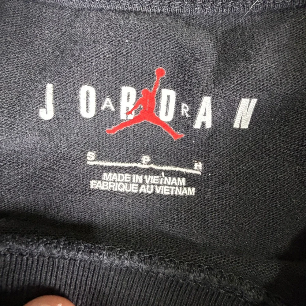Jordan T-Shirt Mens S IM1352-010 Black Air Jordan Flight Club Graphic EUC